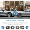 Yeni 1080p HD Araba DVR Video Kaydedici WiFi Android USB Gizli Gece Görme Araba Kamerası 170 Geniş Açılı Dash Cam G-Sensor Drive Dashcam