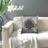 CushionDecoratief kussen Valknut en boom des levens