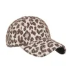 Winter Sexy Leopard Thick Warm Baseball Cap Women Men Casual Streetwear Sports Trucker Snapback Bone Cap