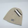 Varumärke beanie hattar män kvinnor solid färg andningsbara vinter varm vikbar utomhus casual tjock grimlös caps79492522698