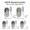 DC5-24V Mini RF LED Controller Wireless Touch Remote for Single Color/ Dual White/ RGB /RGBW / RGB+CCT LED Strip Control