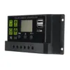 30A 12V/24V LCD Display PWM Solar Panel Regulator Charge Controller