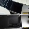 För Tesla Model 3 Model Y 2017 2018 2019 2020 2021 Car Armrest Storage Box Organizer Container Flocking Case Holder Accessories3078