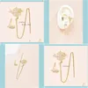 Dangle & Chandelier Fashion Statement Alloy Tassel Crystal Fl Stars Set For Women Vintage Earrings Wedding Party Jewelry Gift 2 Pcs Drop Del