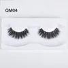 1Pair 6d Mink Eyelashes Tjock Mjuk Individuell Falsk Eyelash Extensions Makeup Dramatiska Ögonfransar