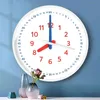 Reloj de pared moderno con diseño de habitación para niñas, reloj de pared con batería Digital, decoración minimalista, OB50GZ H1230