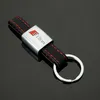 Sline Keychain Emblema Badge Adesivo Black Line Line Couro para Audi 3 A4 A5 A6 A8 TT RS Q5 Q7 S KeyFob