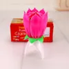 Candles Home Decor Garden Lotus Singing Birthday Party Flash Flower Music Candle Cake Aessories Holiday Supplies Drop Delivery 2021 Ma4B3