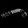 Massage Crystal Glass Dildo Beads Butt Butt Anal Gspot Fake pénis Massager Masturbation Adult Sex Toys for Women3444469