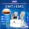 Updated Version 2 in 1 EMS EMT Body Shaping Muscle Wave Sculpting Slimming Machine HIEMT 10 Tesla Electromagnetic Muscle Stimulator For Butt Lift Burn Fat Weight Loss