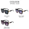 2021 NOWOŚĆ OCHRONY UV LADI SUN SUNGLASS Fashion Big Frame Square Glass Lunette de Soleil Femme Marque de Luxe6366341