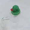 Verre Carb Caps Cartoon Duck Sharp Épais GlassOD 23mm Fit For Beveled Edge Flat Top Quartz Banger Nails Dab Rigs DCC01 Accessoires pour fumeurs