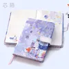 13x19cm Little Prince Fairy Tail Beautiful Notebook Colored Pages Students Gift Lovely Diary Planner Agenda 210611