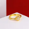 Wedding Rings Ring Fashion Jewelry2021 European And American Retro Net Red Style Inlaid Zircon Opening Adjustable Accesories For W2982691