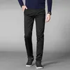 4 kleuren casual broek mannen klassieke stijl zakelijke elastische katoen slim fit broek mannelijke grijze khaki plus size 42 44 210723