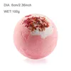 Bubble Bath Bomb Dry Flower Explosion Natural Floral Essential Oils Bathbombs Fizzers Dusch Steamers Bading Deep See Salt Ball B1923020