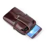 Mobiltelefonväskor Universal Mobiltelefonväska Väska för Samsung S8 S9 Plus Not 9 8 S7 S6 Läderbälte Klippfack Holster för iPhone X / XS / XR / XS Max