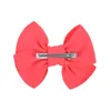 Baby Girls Barrettes Corn pattern Clips Kid Hairpins clip Hairgrips Children Cute Big bow Wrapped Safety Solid Clipper Kids Hair A5338431