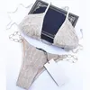 Sexy borduurwerk bikini set brief badmodes designer metalen ketting badpak split badpakken voor dames geschenk vakantie