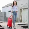 Sacs Duffel Weishengda Bagages roulants pour femmes Sac à roulettes Chariot de voyage sur roues Valise