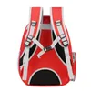 Abbigliamento per cani - Borsa a tracolla traspirante per spazio trasparente per cani Pet Outside Travel Portable Carry Backpack Cani che trasportano gabbia