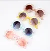 Nouvelles lunettes de soleil pour enfants mode coquille forme lunettes de soleil plage photo personnalité garçons et filles lunettes marée