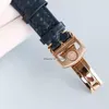 Relógios de luxo 500702 Portugieser 42.3mm Rose Gold 52010 Mens Automático Assista Sapphire Cristal Slate Cinza Discagem De Couro Gents Gents relógios de pulso