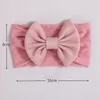 Nylon Baby Turbante Ragazze Fascia per capelli Arco per neonati Fasce per capelli Accessori principessa Neonati Copricapo Copricapo largo Puntelli foto