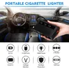 Zigarette Leichteradapter 180W Auto Ladegerät 12v24v 3Socket Cars Power DC Outlet Splitter mit 3 USB -Anschlüssen 1 Typec Port1872893