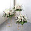 4PCS Iron Arch Wedding Decoration Welcome Sign Billboard Backdrops Metal Frame Flowers Plinths Balloons Rack Birthday Party Stage Home 299e