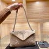 Дизайнер - кожа облако сумка на плечо мессенджер кожаная сумка зимние цепи V волна сумки сумок классический плиссированный поперечный корпус
