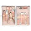 Manicure Set Homeving Pedicure Sets Nail Clipper Clipper из нержавеющей стали Профессиональные инструменты для ногтей с набором для путешествий