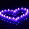 Wedding Birthday Party Decor Kolorowe Wodoodporne LED Zanurzalne Świece Tealight Lampa Fish Tank Wazon Oświetlenie 24 sztuk