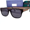 Fashion Classical Square Strip Polarized Sunglasses UV400 Unisex Accustomized Goggles 0431SEyewear Frame men women 57-16-150 Imported Pure-Plank rim full-set case