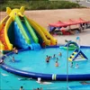 Inflatable Elephant Swimming Pool Water Fun Slide PVC Combination & Accessories