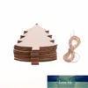 10 PCS / Lot Flocon De Neige Étoile Père Noël Bottes Cloches Arbre De Noël Suspendu Ornements En Bois Partie Décorations De Noël pour La Maison Prix Usine Expert Conception Qualité