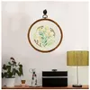 Sewing Notions & Tools Embroidery Hoops Cross Stitch Hoop Ring Imitated Wood Circle Set Display Frame For Art Craft Handy And Hanging-3 Pcs
