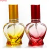 bouteille de parfum en cristal rose