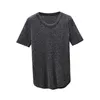Artı Boyutu Kadın Kısa Kollu Gömlek Moda Bluzlar Sequins Thinny Bluz Gevşek Kazak Ofis Bayan Stil 13594 210427