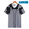 Mężczyźni Base Ball T Shirt Jersey Lato Krótki Rękaw Moda Tshirts Casual Streetwear Trendy Koszulki Hurtownia S-3XL 030