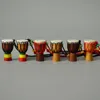5 قطع البسيطة jambe drummer الفردية djembe قلادة قرع الموسيقية قلادة اليد الأفريقية طبل لعبة