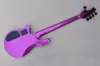 5文字列紫色のボディ電気ベースギター、ローズウッドの指板、クロムハードウェア、アクティブなピックアップ、カスタマイズされたサービスを提供
