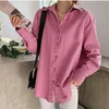 Alien Kitty Women Shirt 2022 Höst Solid Full Sleeve Loose Female Casual Office Lady Blouse Fashion Leisure Girl Sweet Tops Kvinnors Blusar