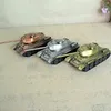 Retro oorlog tank kinderen speelgoed thuis decoraties metalen model pografie prop woonkamer decoratie ijzeren ambachten 211105