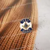 Partihandel Masonic Lapel Pins Badge Mason FreeMason Gold Plating Process "2b1 Ask1" Mäns Business Accessoarer Blm10