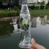 7 Inch Hookahs Thick Heady Glass Bongs Lava Lamp Oil Dab Rigs Beaker Unique Water Pipes 14mm Female Joint With Bowl