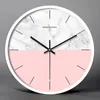 Relojes de pared, reloj de arte nórdico, moda silenciosa, decoración creativa para el hogar, sala de estar, dormitorio, silencioso, grande, decorativo, 50Q167