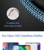 1M Micro USB Cables Data Transfer 3A Type C Fast Charging Charger Wire For Samsung Xiaomi Android Phone Cable