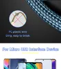 1M Micro USB Cables نقل البيانات 3A Type C سلك الشاحن الشحن السريع لسامسونج Xiaomi Android كبل الهاتف