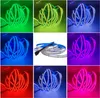 RGB COB LED Strip Lamp 12V 24V 810 840 LEDs/M 10MM PCB FOB Flexible Tape Light High Density RA90 Linear Dimmable Rope 5M/Roll